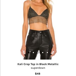 revolve superdown kali crop top